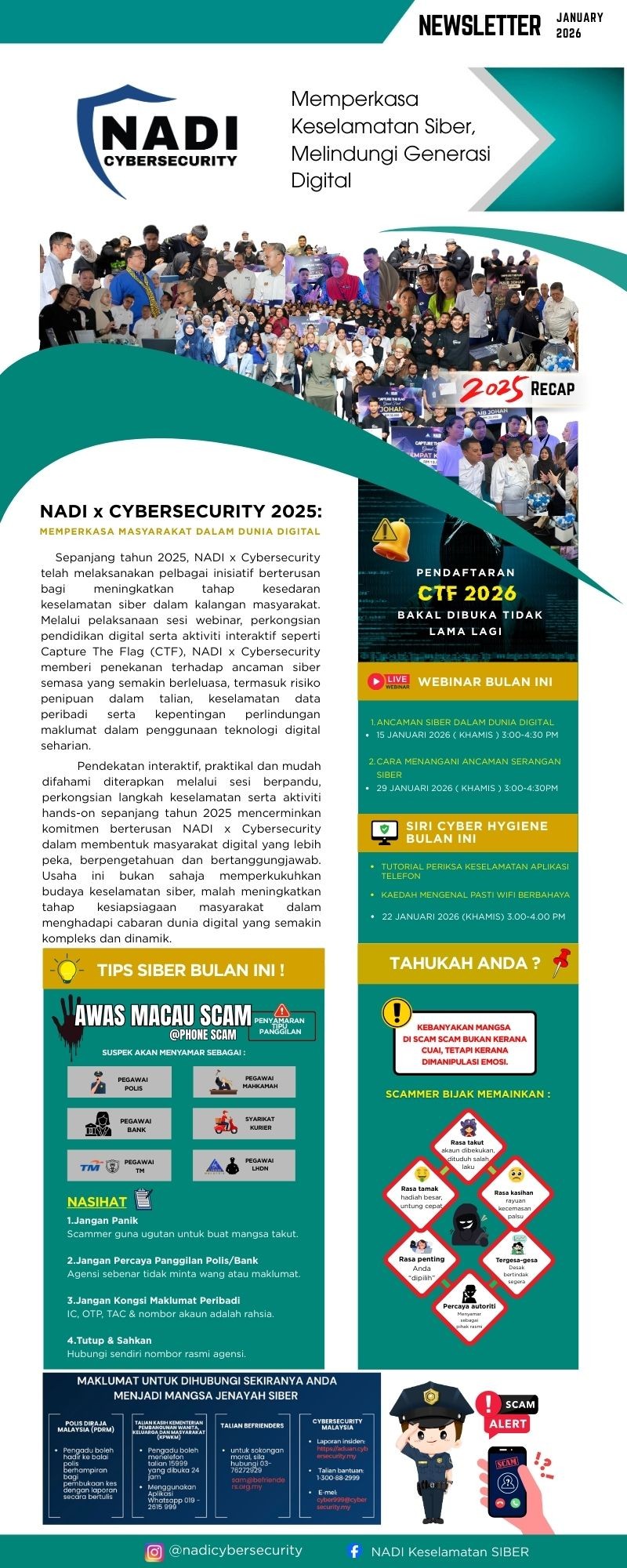 Cybersecurity: E-NEWSLETTER JANUARI | Cybersecurity
